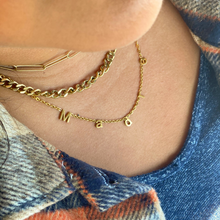 Load image into Gallery viewer, Paperclip Double Layer Necklace
